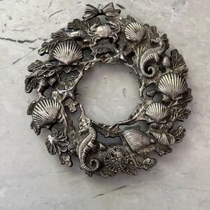 Vintage‎ Godinger Nautical Wreath or Trivet